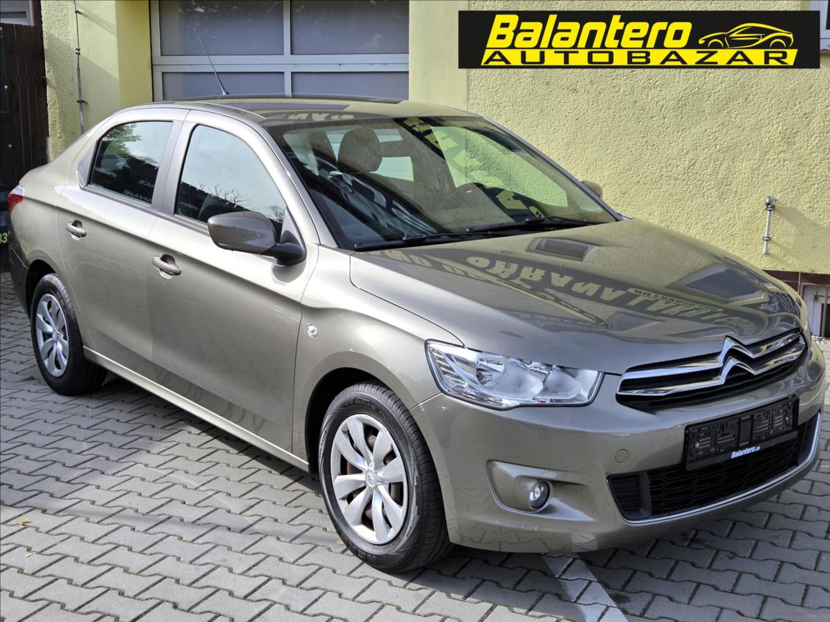 Citroën C-Elysée 1,6 původ ČR, 1.maj SERV.KNIHA