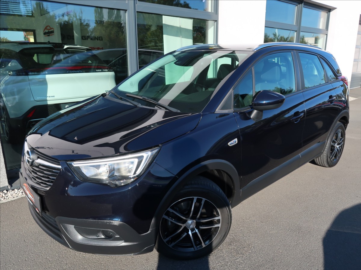 Opel Crossland X 1,2 Turbo,81kW,1majČR,Serv.kn.
