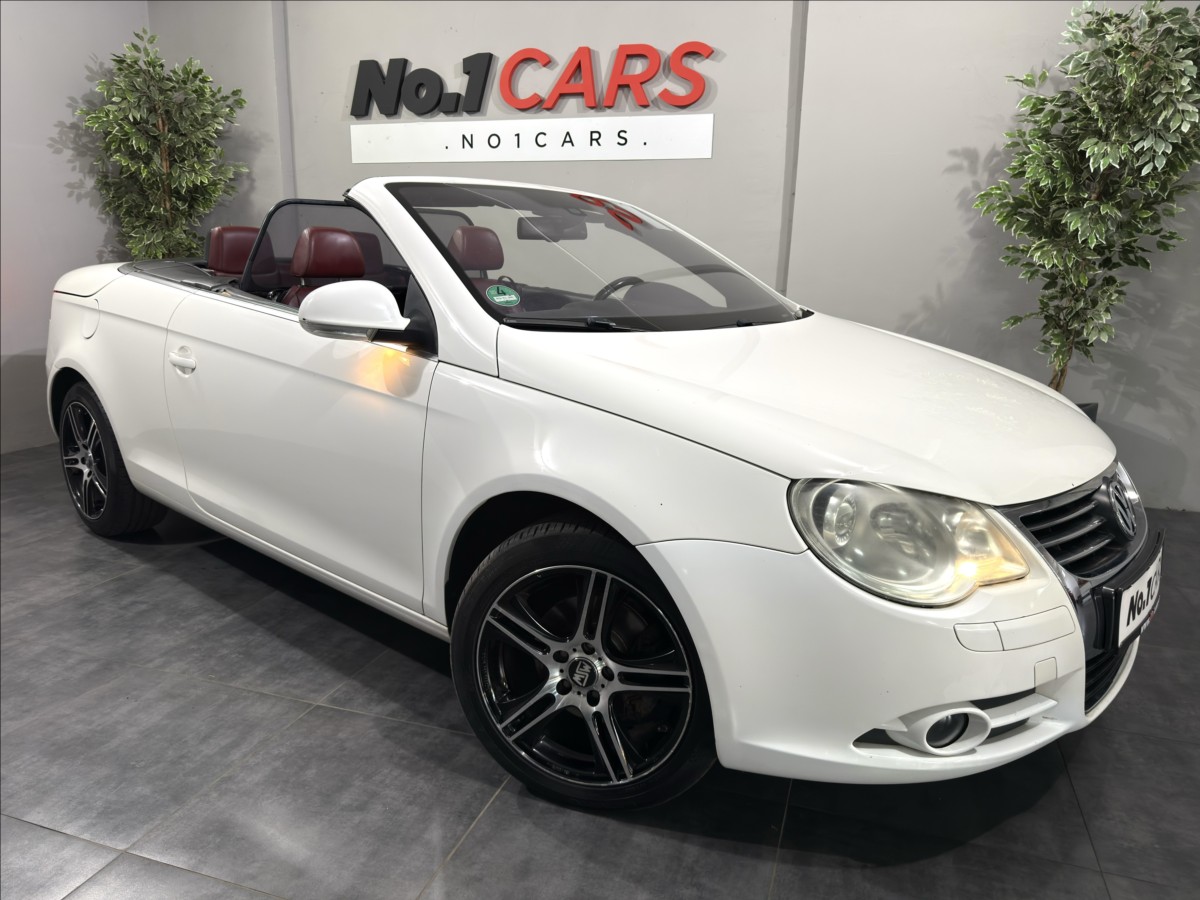 Volkswagen EOS 2,0   FSI ČERVENÁ KŮŽE BI-XEN
