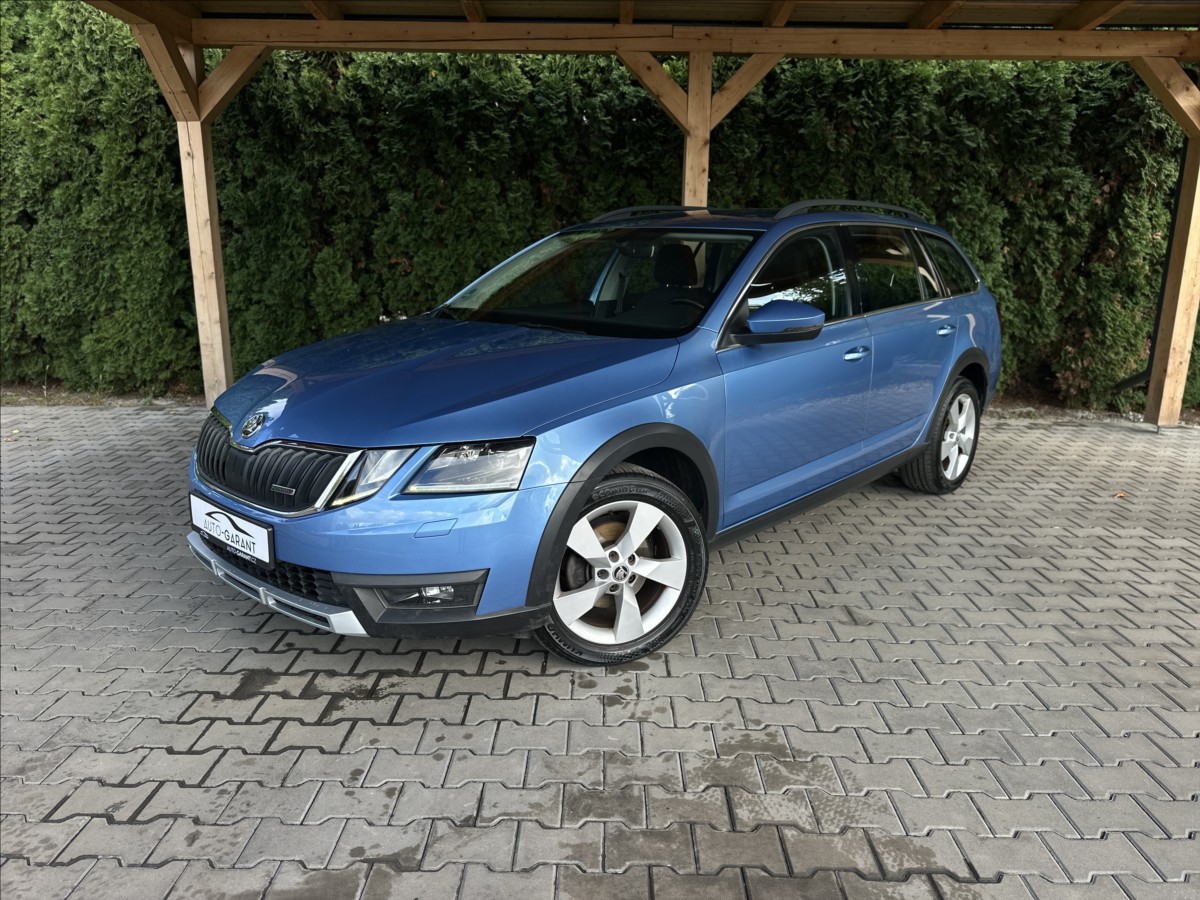 Škoda Octavia 2,0 TDI 110kW 4X4 SCOUT MANUÁL