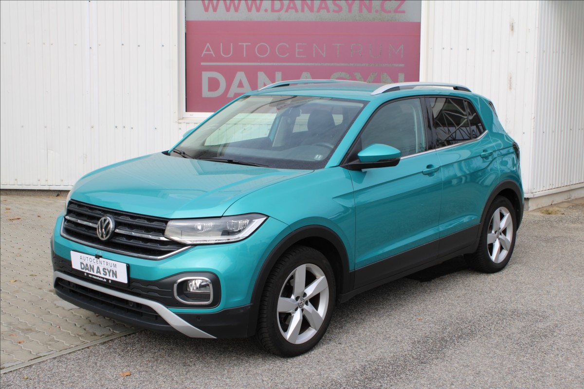 Volkswagen T-Cross 1,0 TSI 85kw Style, navi, top